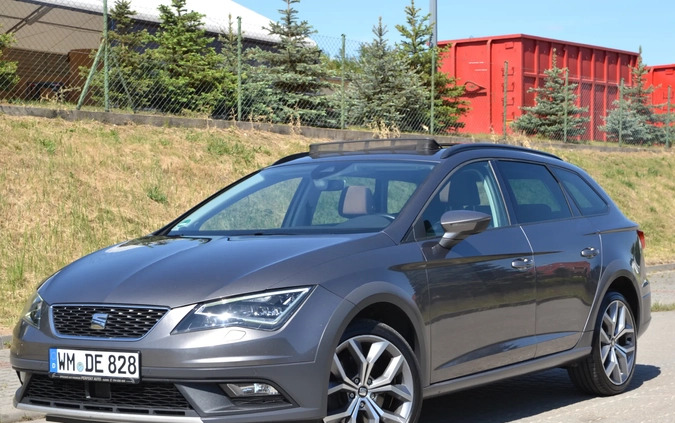 Seat Leon cena 67800 przebieg: 106671, rok produkcji 2016 z Iława małe 781